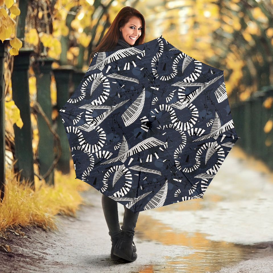 Piano Pattern Print Design 02 Umbrella
