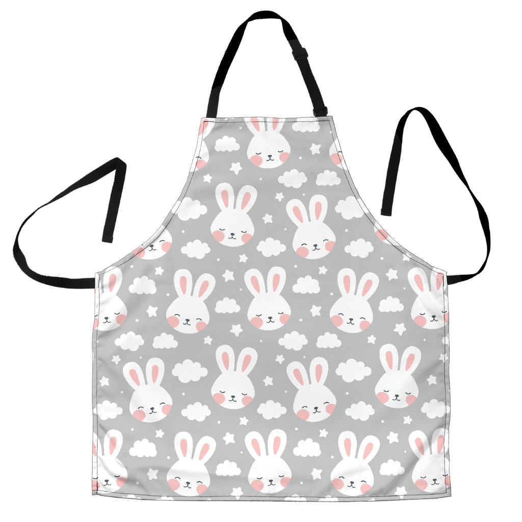 Rabbit Cloud Pattern Adjustable Apron
