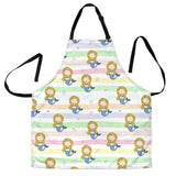 Cute Hand Drawn Mermaid Adjustable Apron