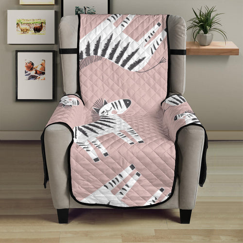 Cute zebra pattern Chair Cover Protector