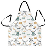 Windmill Pattern Adjustable Apron