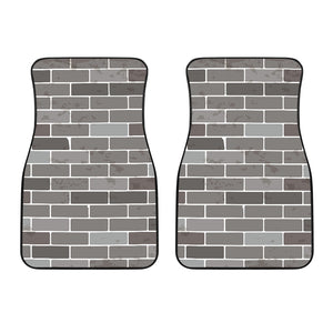Brick Printed Pattern Print Design 05 Front Car Mats