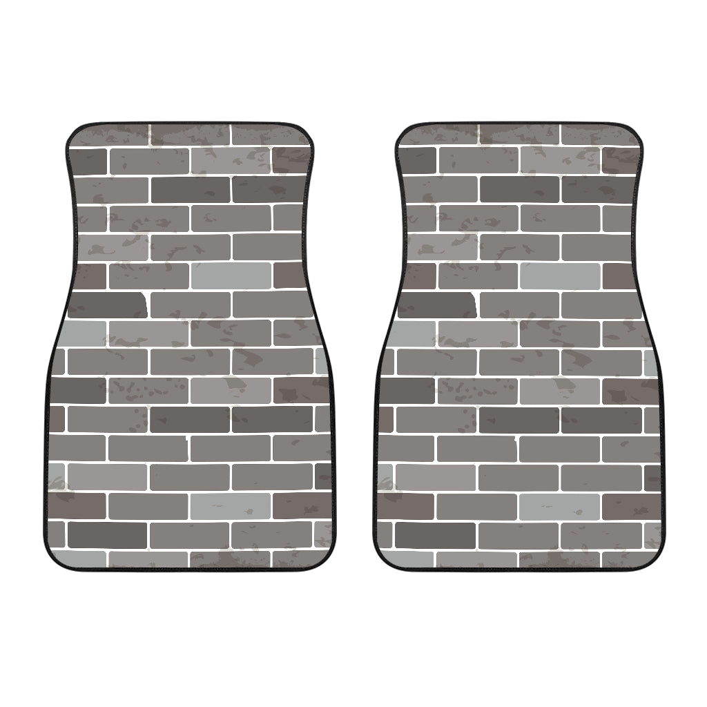 Brick Printed Pattern Print Design 05 Front Car Mats