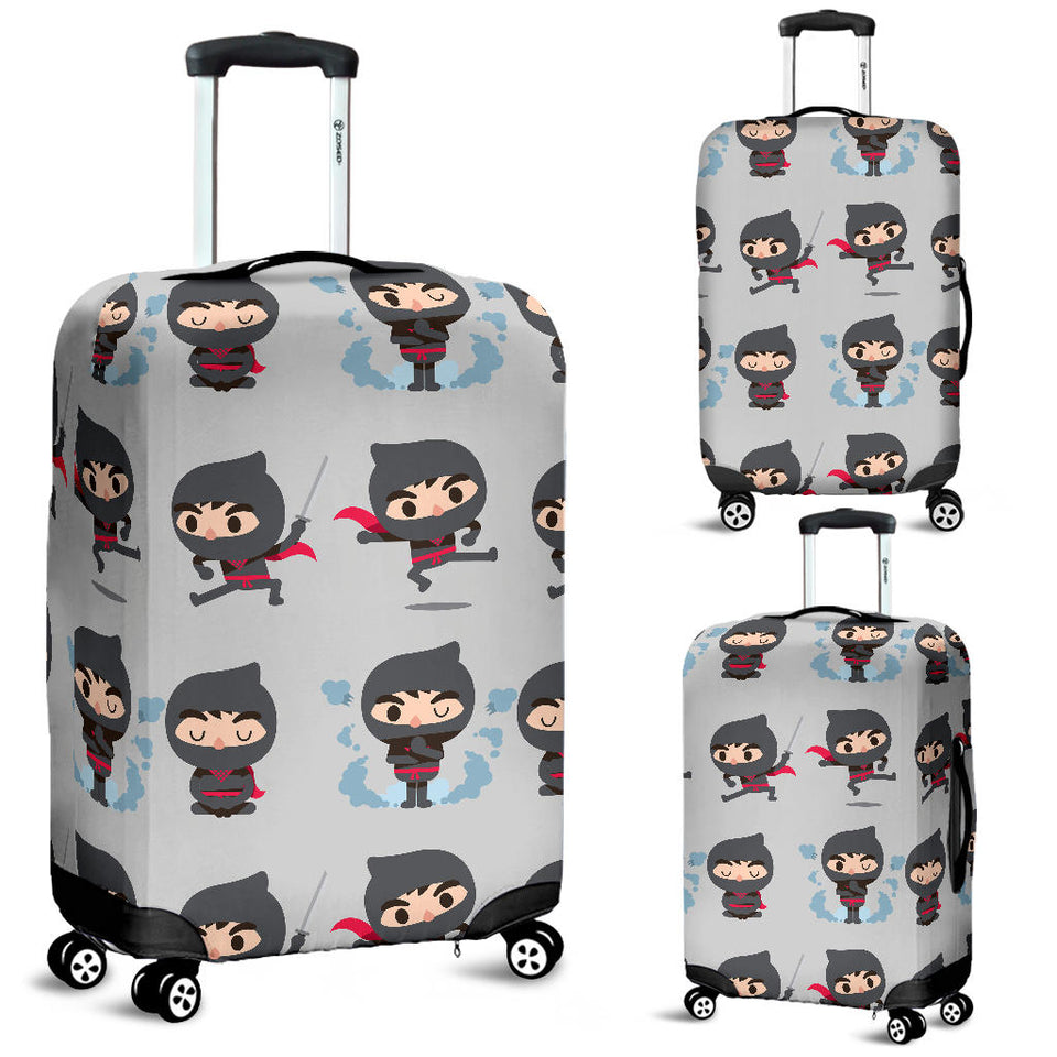 Cute Ninja Pattern Luggage Covers