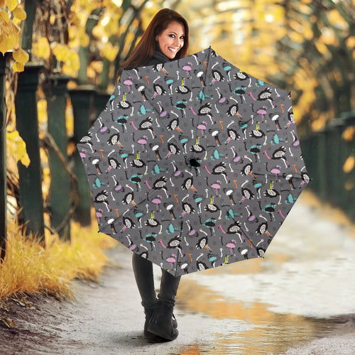 Ostrich Pattern Print Design 01 Umbrella