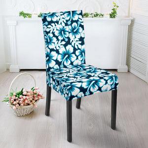 Hibiscus Pattern Print Design 04 Dining Chair Slipcover