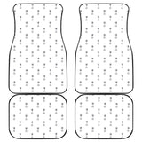 Engine Piston Background Pattern Print Design 01 Front and Back Car Mats