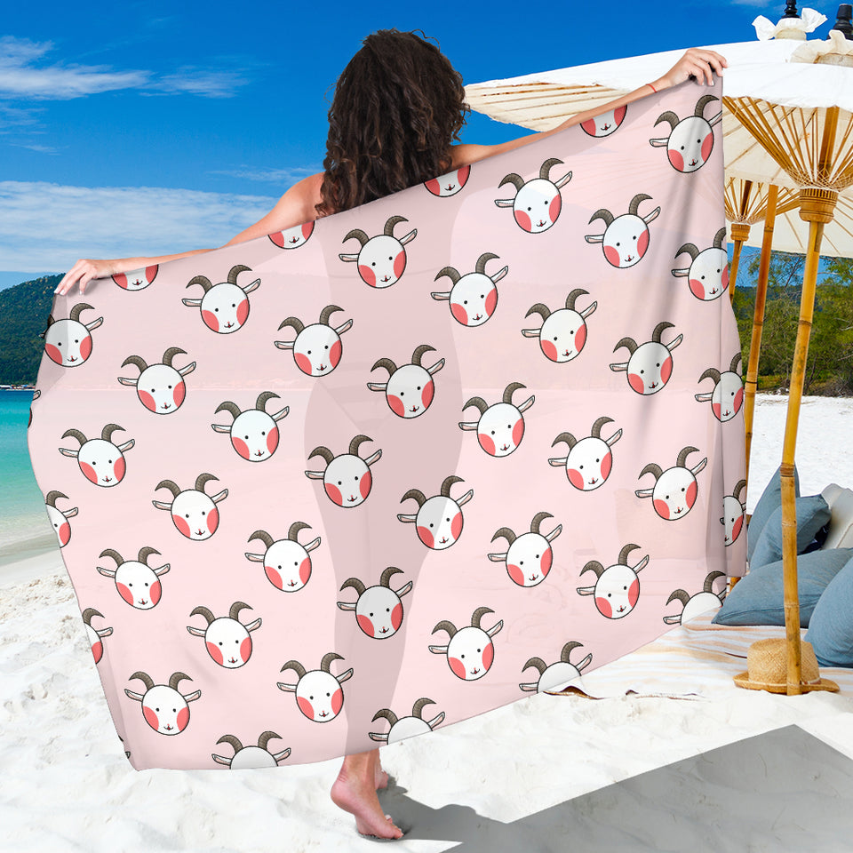 Cute Goat Pattern Sarong