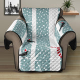 Crows christmas hat scarf Recliner Cover Protector