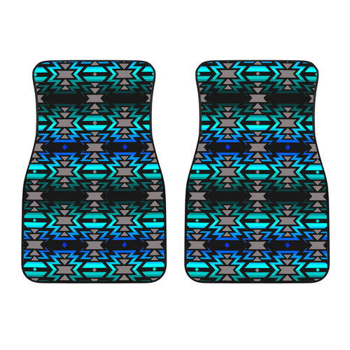 Black Fire Northern Lights Front Car Mats (Set Of 2)