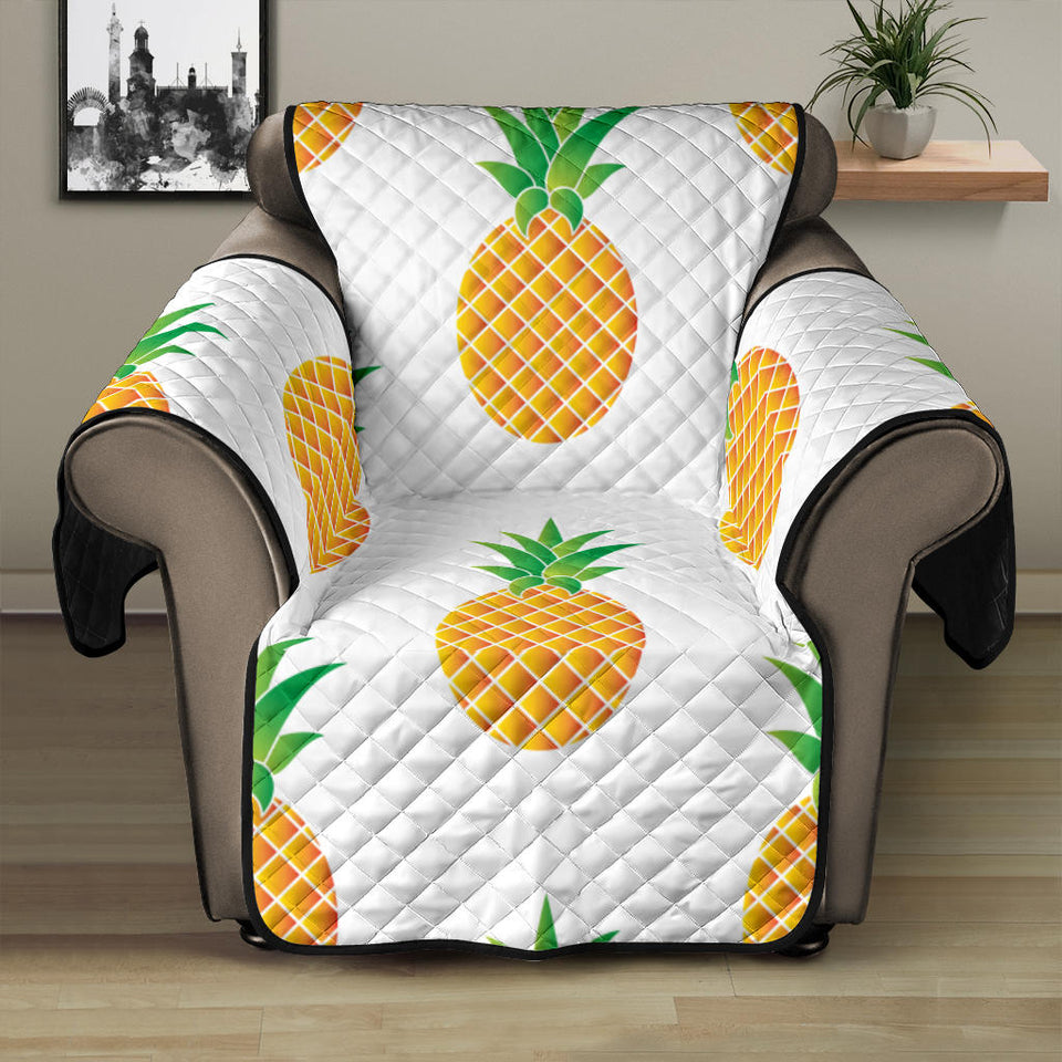 Pineapples pattern Recliner Cover Protector