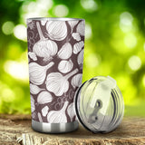 Garlic Bulb Dark Background Tumbler