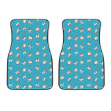 Jack Russel Pattern Print Design 03 Front Car Mats