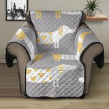 Cute dachshund dog pattern Recliner Cover Protector