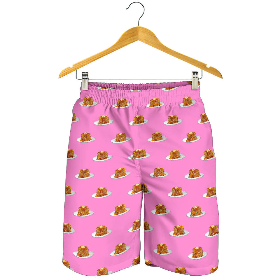 Pancake Pattern Print Design 04 Men Shorts