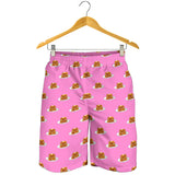 Pancake Pattern Print Design 04 Men Shorts