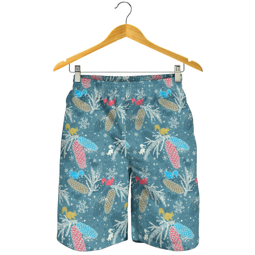 Squirrel Pattern Print Design 01 Men Shorts