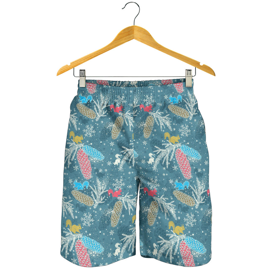 Squirrel Pattern Print Design 01 Men Shorts
