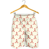 Golden Retriever Pattern Print Design 01 Men Shorts