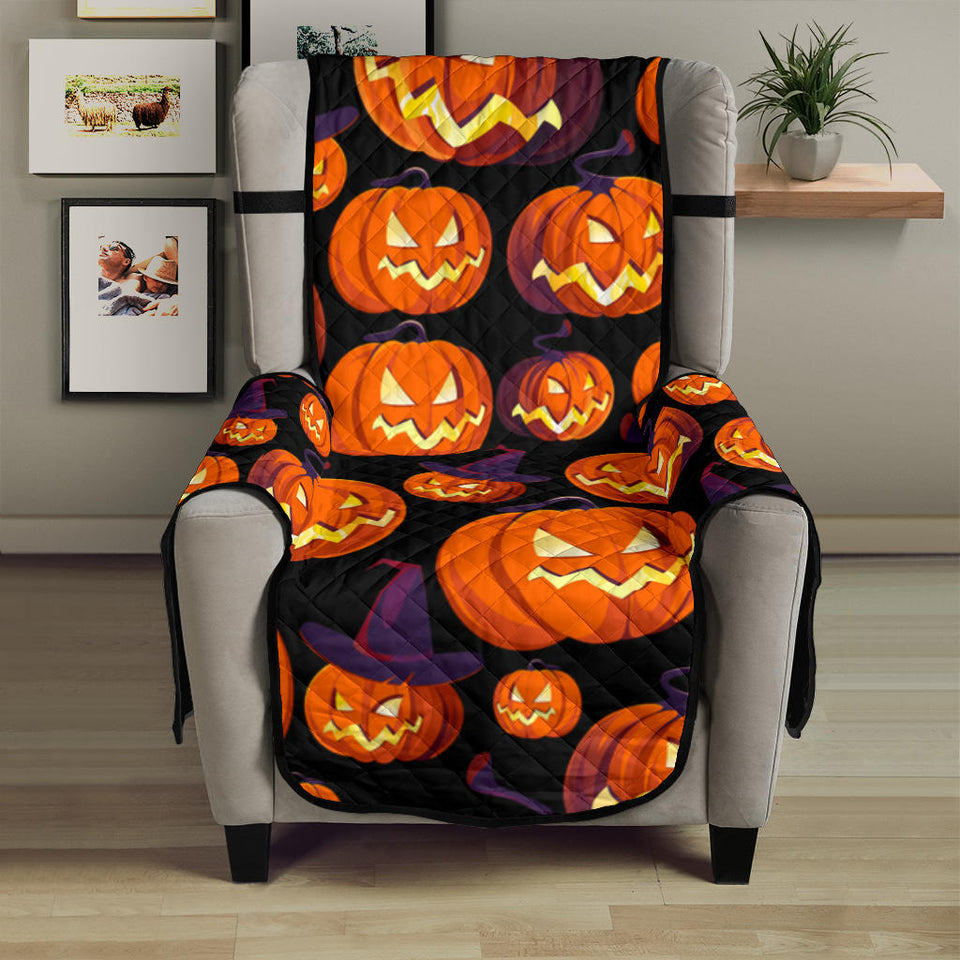 Halloween Pumpkin pattern Chair Cover Protector