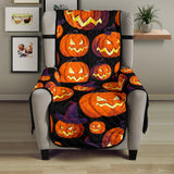 Halloween Pumpkin pattern Chair Cover Protector