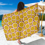 Passion Fruits Slice Pattern Sarong