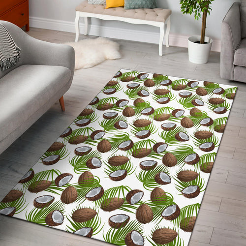 Coconut Pattern Print Design 04 Area Rug