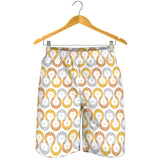 Horseshoes Pattern Print Design 03 Men Shorts