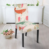 Cute Whale Pattern Dining Chair Slipcover