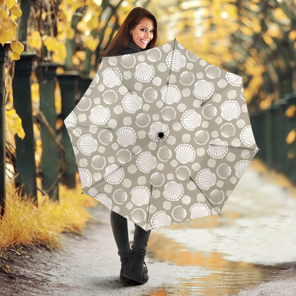 Scallop Shell Pattern Umbrella