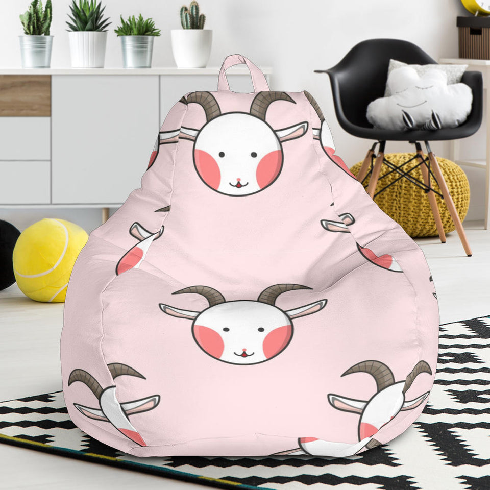 Cute Goat Pattern Bean Bag Cover