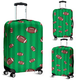 American Football Ball Field Background Luggage Covers