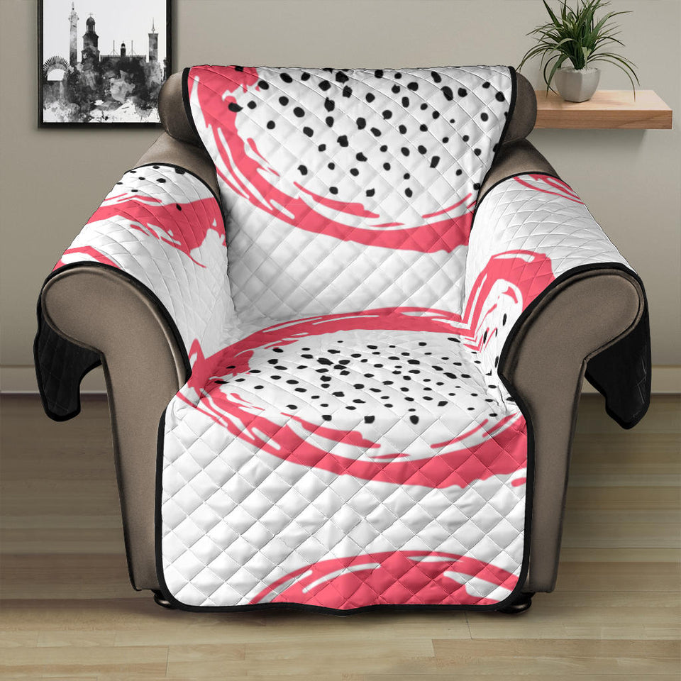 Hand drawn dragon fruit Recliner Cover Protector