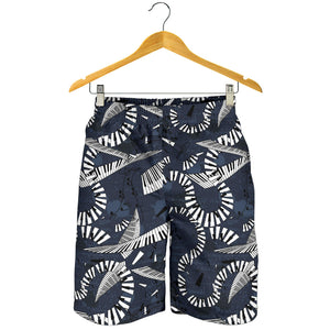 Piano Pattern Print Design 02 Men Shorts