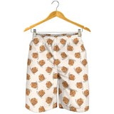 Pancake Pattern Print Design 01 Men Shorts