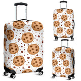 Chocolate Chip Cookie Pattern Luggage Covers