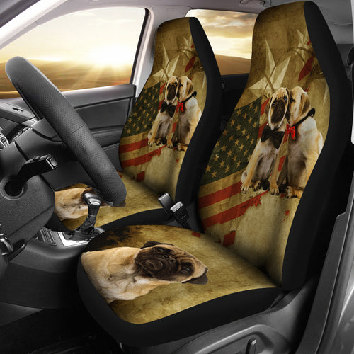 Pugs Cute Auto Car Seat Cover