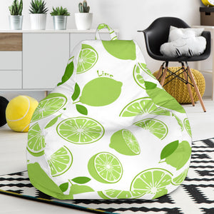 Lime Design Pattern Bean Bag Cover