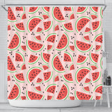 Watermelon Pattern Shower Curtain Fulfilled In US