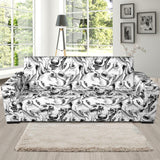 Greyhound Pattern Print Design 01 Sofa Slipcover