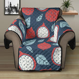 dragon fruits dark blue background Recliner Cover Protector