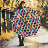 Skate Board Pattern Print Design 02 Umbrella