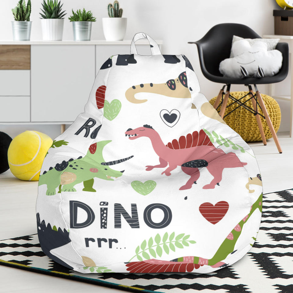 Cute Dinosaurs Pattern Bean Bag Cover