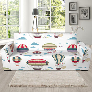 Hot Air Balloon Pattern Sofa Slipcover