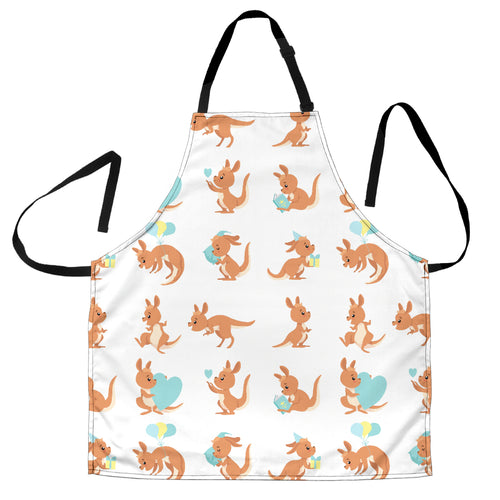 Cute Kangaroo Pattern Adjustable Apron