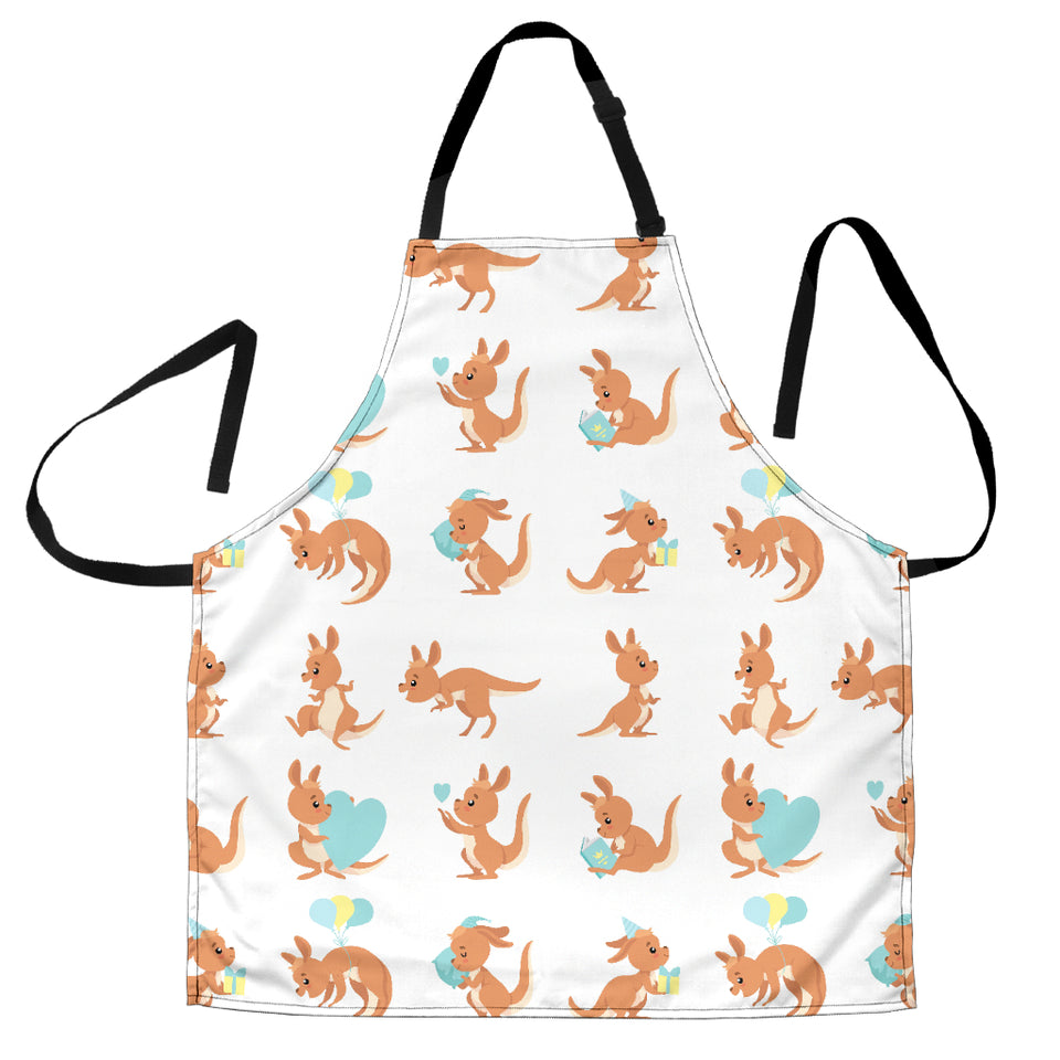 Cute Kangaroo Pattern Adjustable Apron