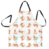 Cute Kangaroo Pattern Adjustable Apron