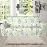 Seahorse Shell Pattern Sofa Slipcover