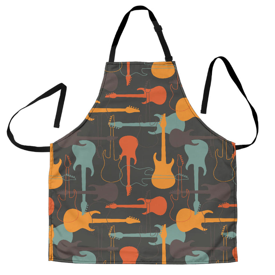 Electric Guitars Pattern Adjustable Apron