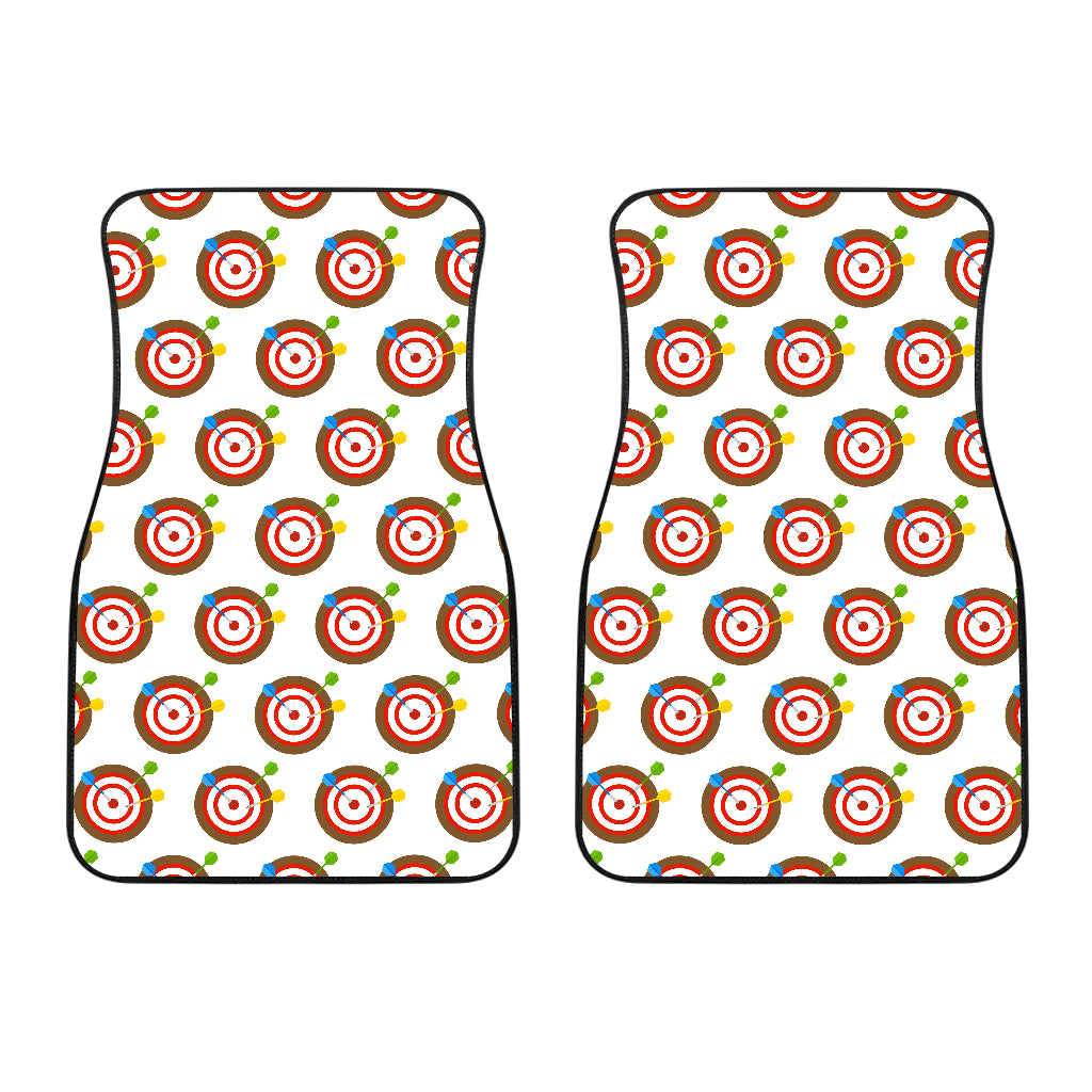 Darts Pattern Print Design 04 Front Car Mats